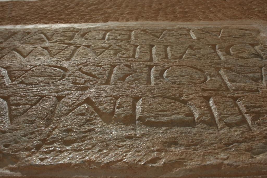 Upside down stone