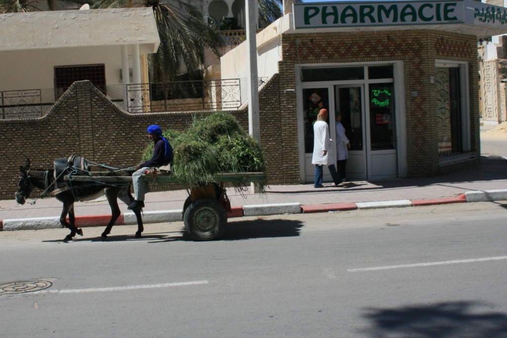 Transportation around town.