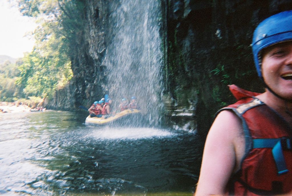 Getting wet