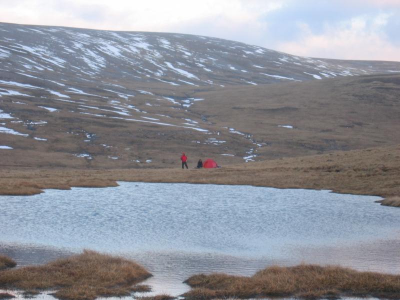 Campsite with Carn Toul