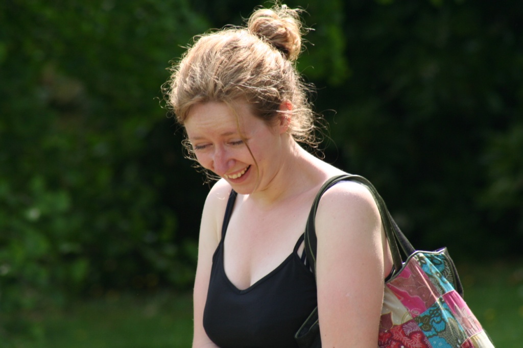 Rachel Laughing