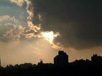 Sunset over New Jerusalem