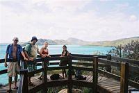 Whitehaven Beach and people.