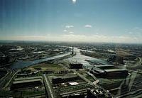 Looking over towards docks