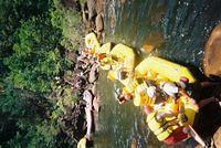 Crossing the river