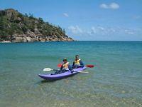 canoeing around Magnetic Island