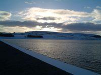 shimmer on the water