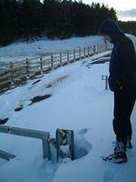 Rock solid snow