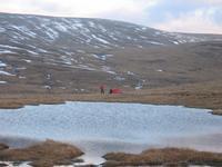 Campsite with Carn Toul