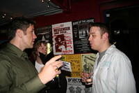 MIke Halley can't resist a chance to sell the Kinada CD.